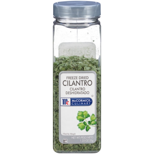 McCormick Culinary Freeze Dried Cilantro, 6 x 1.25 oz Case - Spices Seasonings