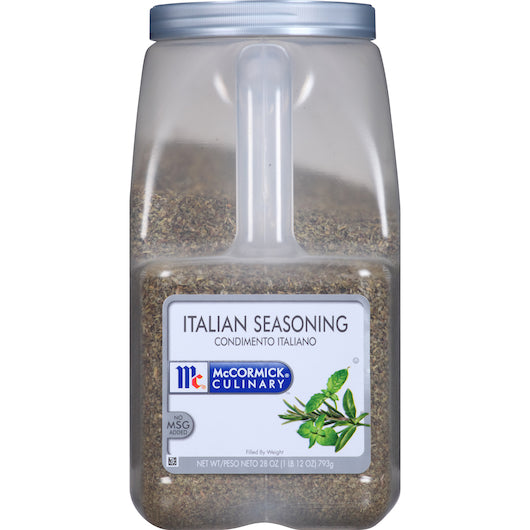 McCormick Culinary Italian Seasoning, 3 x 1.75 lb Case - Spices Seasonings