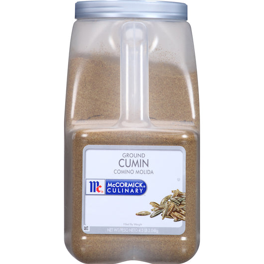 McCormick Ground Cumin, 3 x 4.5 lb Case - Spices Seasonings
