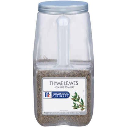 McCormick Culinary Thyme Leaves, 3 x 27.5 oz Case - DOT product image 2