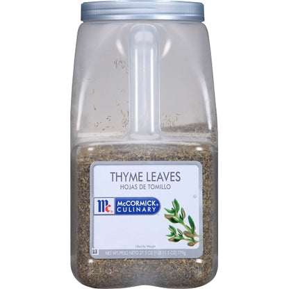 McCormick Culinary Thyme Leaves, 3 x 27.5 oz Case - DOT product image 5