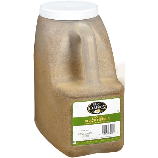Spice Classics Ground Black Pepper, 3 x 5 lb Case - DOT product image 8