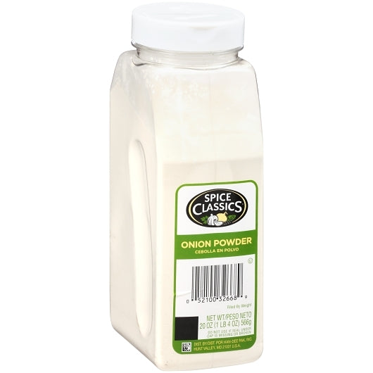 Spice Classics Onion Powder, 6 x 20 oz Case - Spices Seasonings