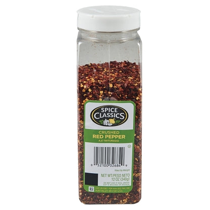 Spice Classics Crushed Red Pepper, 6 x 12 oz Case - DOT product image 2