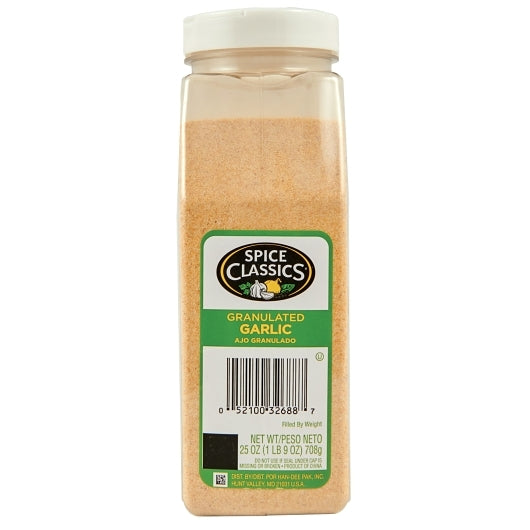 Spice Classics Granulated Garlic, 6 x 25 oz Case - DOT product image 5