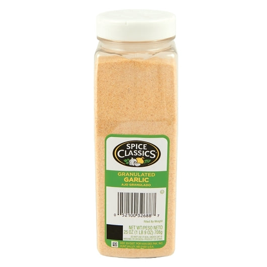 Spice Classics Granulated Garlic, 6 x 25 oz Case - DOT product image 2