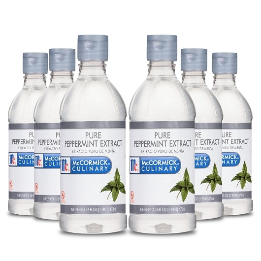 McCormick Culinary Pure Peppermint Extract, 6 x 16 fl oz Case - DOT product image 7
