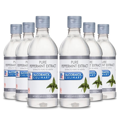 McCormick Culinary Pure Peppermint Extract, 6 x 16 fl oz Case - DOT product image 7