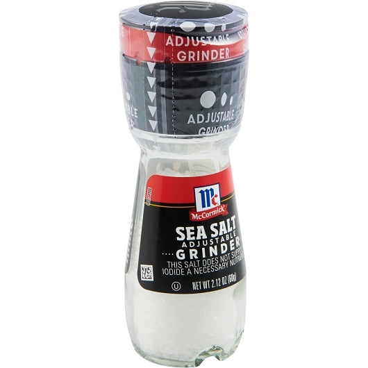 McCormick Sea Salt Grinder, 6 x 6 x 2.12 oz Case - DOT product image 8