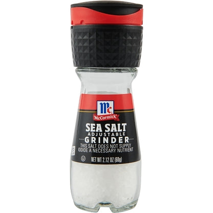 McCormick Sea Salt Grinder, 6 x 6 x 2.12 oz Case - DOT product image 6