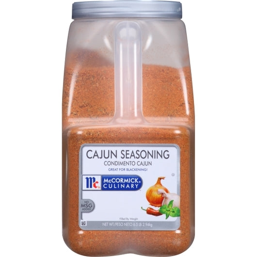 McCormick Cajun Seasoning, 3 x 6.5 lb Case - Spices Seasonings