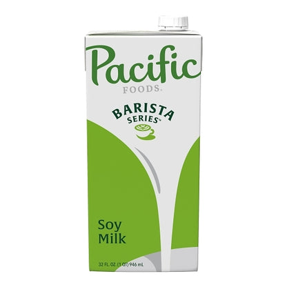 Pacific Foods Original Barista Series Soy Milk, 12 x 32 fl oz Case - Beverages