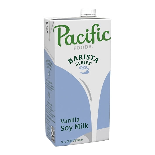 Pacific Natural Foods Original Barista Series Vanilla Soy Milk, 12 x 32 fl oz Case - DOT product image 3