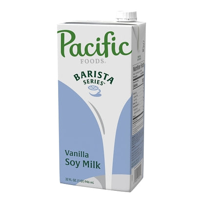 Pacific Natural Foods Original Barista Series Vanilla Soy Milk, 12 x 32 fl oz Case - DOT product image 5