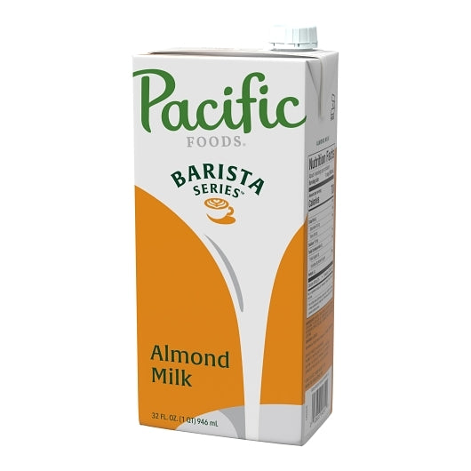 Pacific Barista Series Original Barista Series Almond Milk, 12 x 32 fl oz Case - Alternate product angle or state