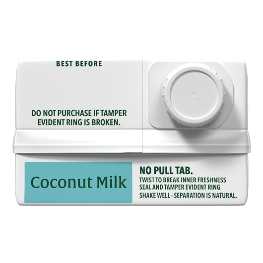 Pacific Barista Series Original Coconut Milk, 12 x 32 fl oz Case - Alternate product angle or state