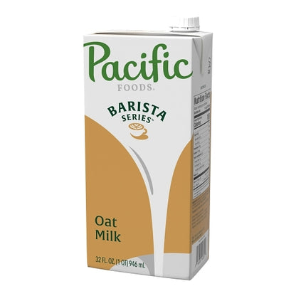 Pacific Foods Original Oat Milk Barista Series, 12 x 32 fl oz Case - DOT product image 5
