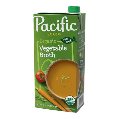 Pacific Foods Organic Vegetable Broth, 12 x 32 oz Case - DOT product image 5