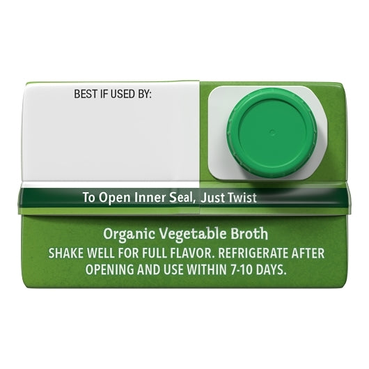 Pacific Foods Organic Vegetable Broth, 12 x 32 oz Case - DOT product image 7