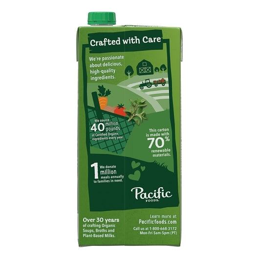 Pacific Foods Organic Free Range Chicken Broth, 12 x 32 oz Case - DOT product image 8