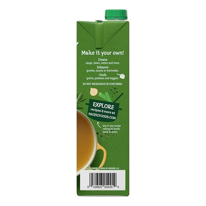 Pacific Foods Organic Low Sodium Chicken Broth, 12 x 32 oz Case - DOT product image 5