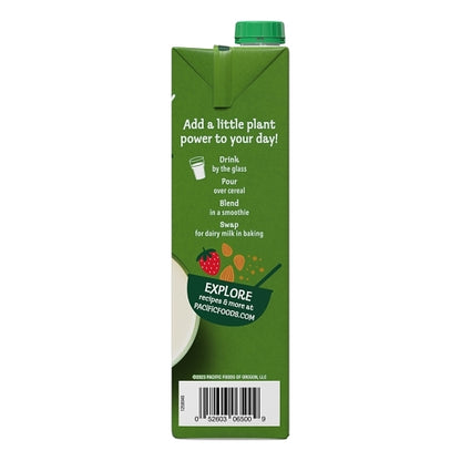 Pacific Foods Organic Original Almond Milk, 12 x 32 fl oz Case - DOT product image 6