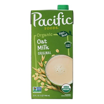 Pacific Foods Organic Original Oat Milk, 12 x 32 fl oz Case - DOT product image 2