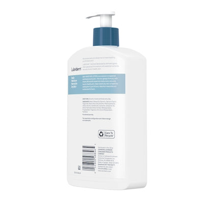 Lubriderm Normal Dry Skin, 4 x 3 x 16 fl oz Case - Alternate product angle or state