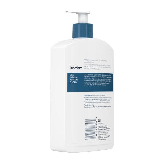 Lubriderm DAILY MOISTURE FRAGRANCE FREE, 4 x 3 x 16 fl oz Case - DOT product image 6