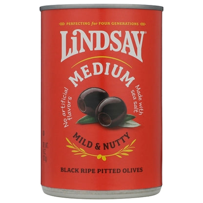 Lindsay Pitted Ripe Medium Domestic Olives Canned, 24 x 6 oz Case - DOT product image 5