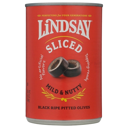 Lindsay Sliced Tray Domestic Olives Canned, 12 x 6.5 oz Case - DOT product image 4