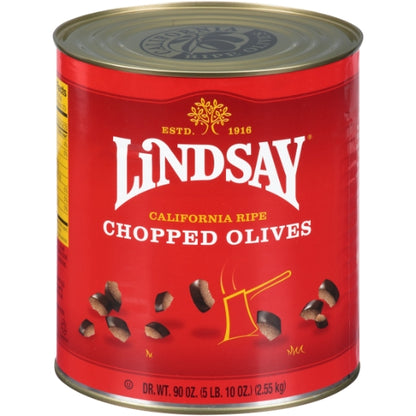 Chopped Ripe Olives Ripe Chopped Domestic Olives Canned, 6 x 90 oz Case - DOT product image 4