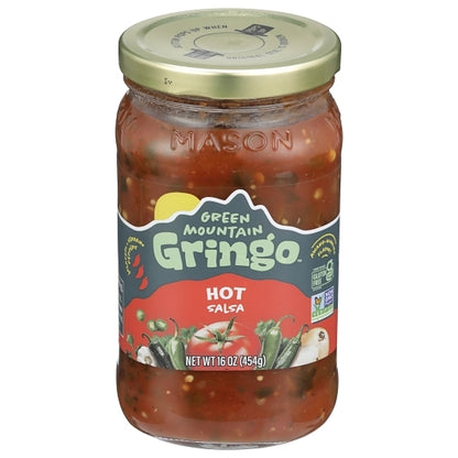 Green Mountain Hot Salsa Hot, 12 x 1 each Case - Condiments & Sauces