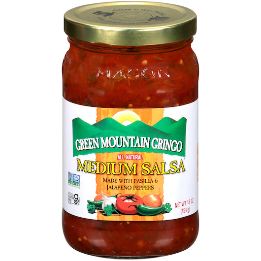 Green Mountain Gringo MEDIUM Salsa, 12 x 1 each Case - DOT product image 2