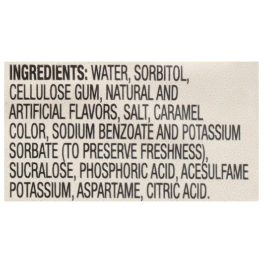 Cary's Low Calorie Sugar Free Waffle Syrup Bottle, 12 x 12 fl oz Case - Condiments & Sauces