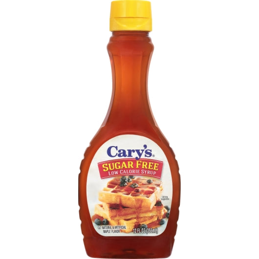Cary's Low Calorie Sugar Free Waffle Syrup Bottle, 12 x 12 fl oz Case - DOT product image 5