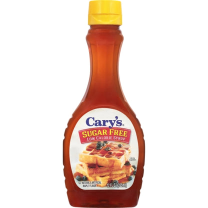 Cary's Low Calorie Sugar Free Waffle Syrup Bottle, 12 x 12 fl oz Case - DOT product image 5