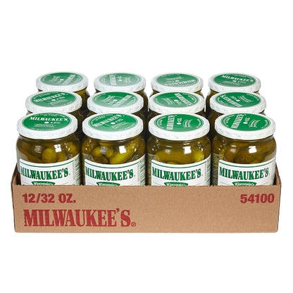 Milwaukee Kosher Dill Petite Pickle Whole Jar, 12 x 32 fl oz Case - DOT product image 7