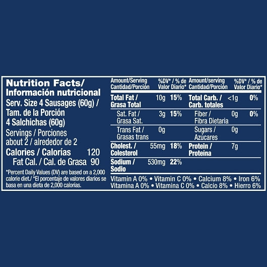 Armour Chicken Vienna Sausage, 24 x 4.6 oz Case - Alternate product angle or state