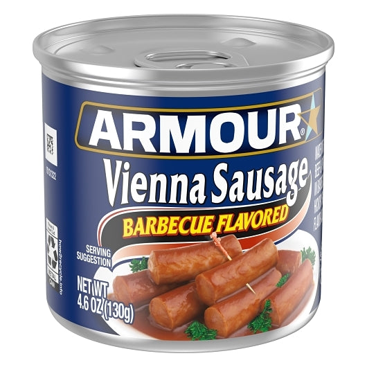 Armour Barbecue Flavored Vienna Sausage, 24 x 4.6 oz Case - DOT product image 2