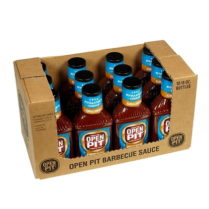 Open Pit Original BBQ Sauce Bottle, 12 x 18 oz Case - DOT product image 7