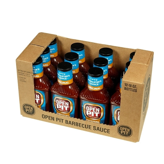 Open Pit Original BBQ Sauce Bottle, 12 x 18 oz Case - DOT product image 8