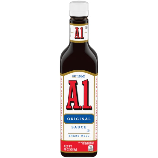 A.1. Original Steak Sauce Bottle, 12 x 283 GR Case - Condiments & Sauces