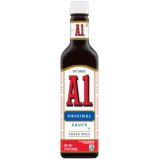 A.1. Original Steak Sauce Bottle, 12 x 283 GR Case - DOT product image 2