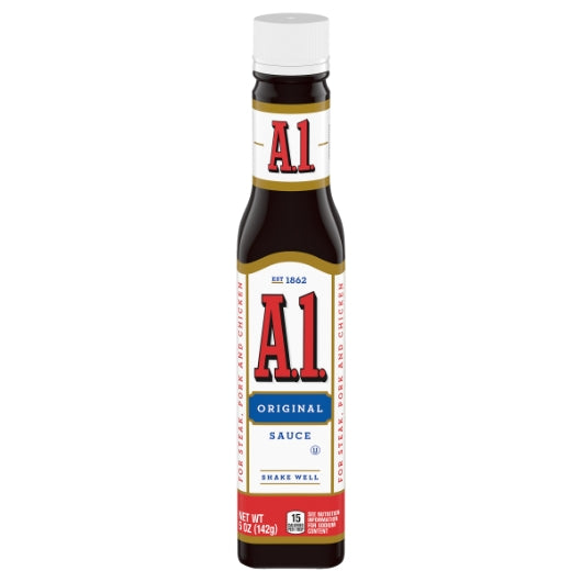 Kraft Original Steak Sauce Bottle, 24 x 5 oz Case - Condiments & Sauces