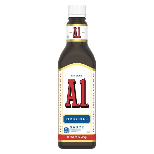 A.1. Original Steak Sauce Bottle, 12 x 425 GR Case - DOT product image 2