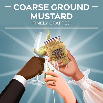 Grey Poupon Country Mustard Bottle, 12 x 227 GR Case - DOT product image 8