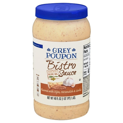 Grey Poupon Kosher Bistro Sauce Mustard Bulk, 4 x 1.5 QT Case - DOT product image 3
