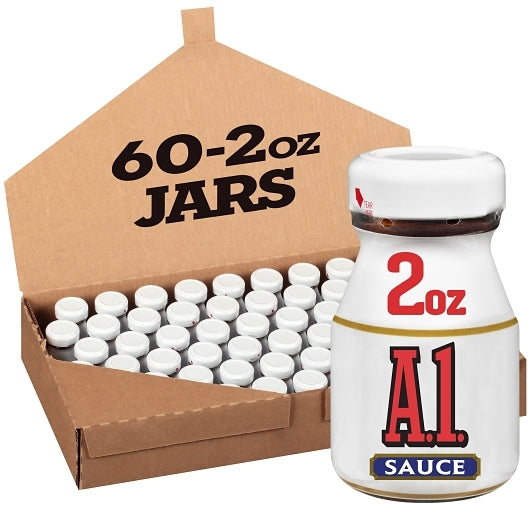 A.1. Original Steak Sauce Bulk, 60 x 2 oz Case - Condiments & Sauces