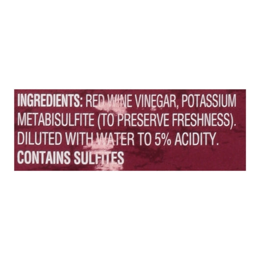 Roland Burgundy Cooking Red Wine Vinegar Bulk, 4 x 1 GA Case - DOT product image 4